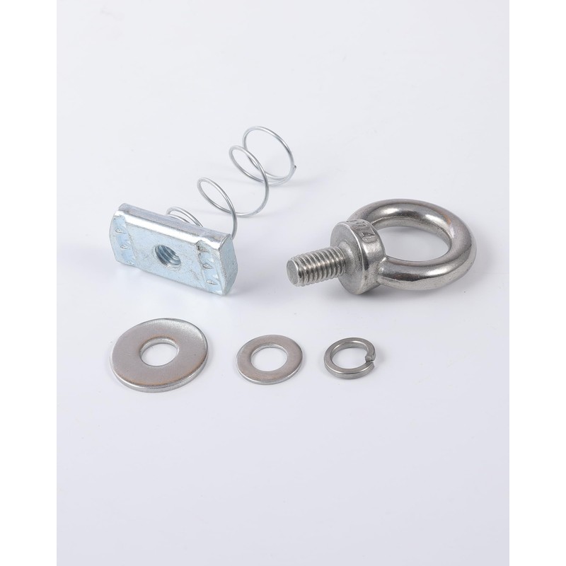 Strut Channel Nut and Eye Bolt Set - Heavy Duty