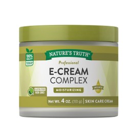 Nature's Truth Vitamin E Cream Complex | with Vitamin A & D | 4 oz | Moisturizing Skin Care Cream