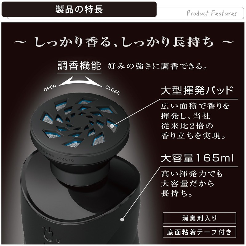 Carmate L732 Car Air Freshener Blang Power Liquid Standing Type