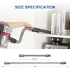 LANMU Upgraded Extension Hose with Electrical Connection Compatible with Dyson