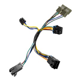 A/C Heater Climate Temperature Control Adapter Wire Harness Fit for Chevy Silverado Suburban Tahoe GMC 1995, with Rear Defrost Option, Convert 1996-1999 Unit in 1995 Vehicle