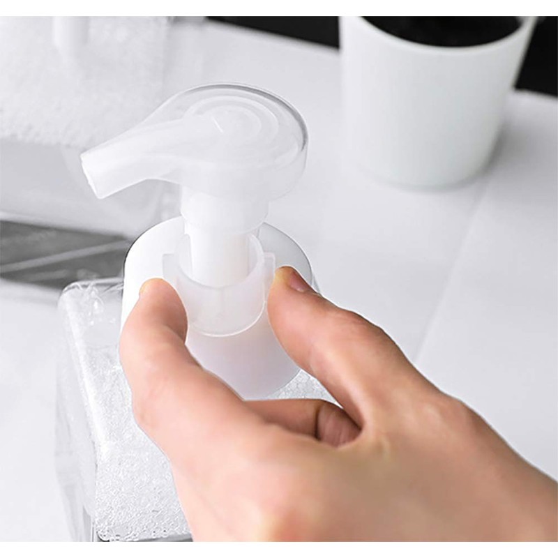 Empty Clear Plastic Foamer Liquid Soap Pump Bottle Foaming Soap