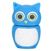 Cartoon U Disk Blue Owl Appearance High Speed Bulk Storage