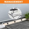 140 Pack 3/4" Zip Tie Adhesive Mounts Self Adhesive Cable
