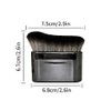 Pincel de Bronceado Corporal, Brocha de Maquillaje Con Sirena, Brocha
