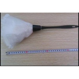 FeatherParadise White Turkey Duster Feather Tickler