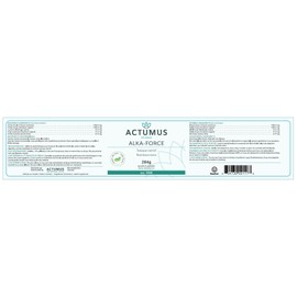 ACTUMUS ACTUMUS, ALKA-FORCE - Nutritious Tonic Powder, Provides Vitamins, Minerals, Antioxidants and Amino Acids, Made with Organic and Wild Picked Ingredients | 284g Bottle, Natural Lime Flavor