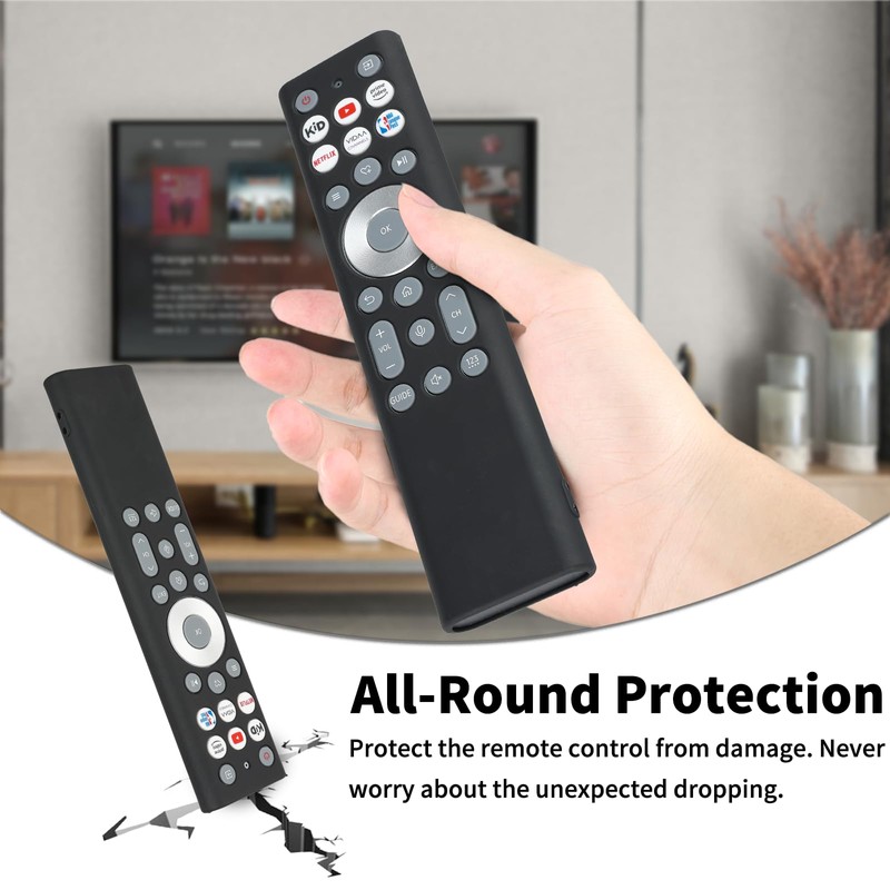 Silicone Remote Control Case Compatible with Hisense ERF6A80 ERF6F80H ERF6G80H