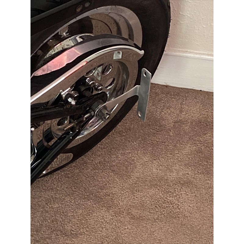 EACCESSORIES EA Flat License Plate Relocation Holder Bracket for Harley-Davidson