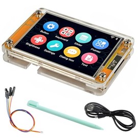 Sparkleiot ESP32 Development Board with 2.8 Inch TFT Touch Display, Dual-Core 240 MHz, WiFi/Bluetooth, Camera Support, TF Card, for IoT/Smart Home (ESP-32S)