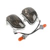 TCMT ABS Smoked Front Turn Signal Lights Blinker Fits For