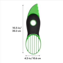 3-in-1 Avocado Tool Split, pit, and slice!