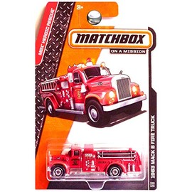 Matchbox 2014 - 1963 Mack B Fire Truck 100/120 MBX Heroic Rescue