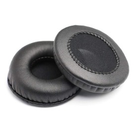 Earpads 2.2 inches (55 mm) Diameter (2 pieces) Headphone Replacement Ear Cushions, Black, PCduoduo (2.2 inches (55 mm)
