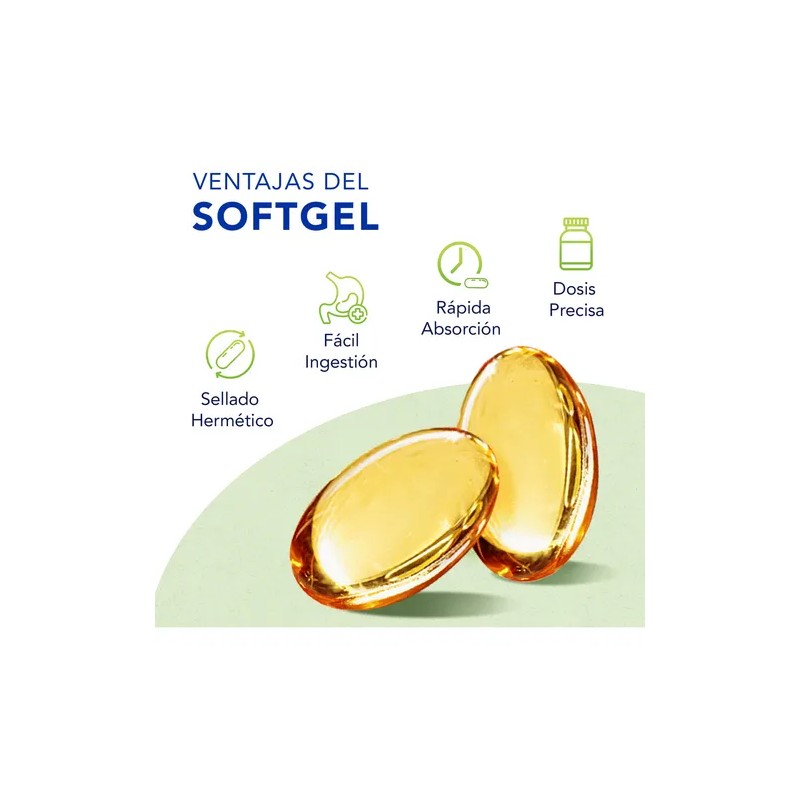 Vitamina E + Omega 3 Antioxidante | 200 Cápsulas |
