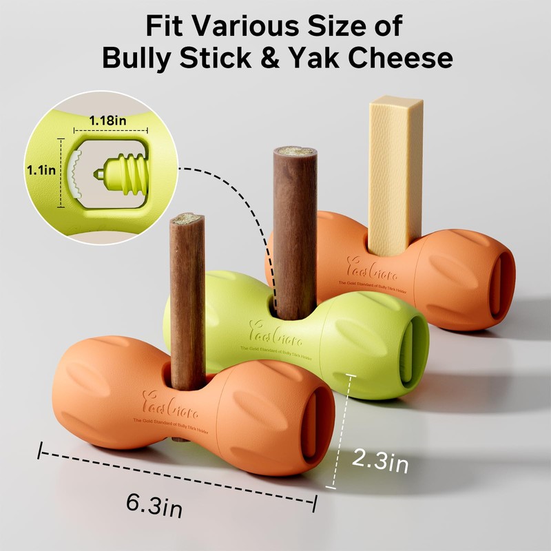 PAWLICKO Bully Stick Holder – Ultimate Durable Dog Chew Holder