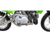 Tusk Aluminum Skid Plate Silver For Kawasaki KLX110 2002–2025