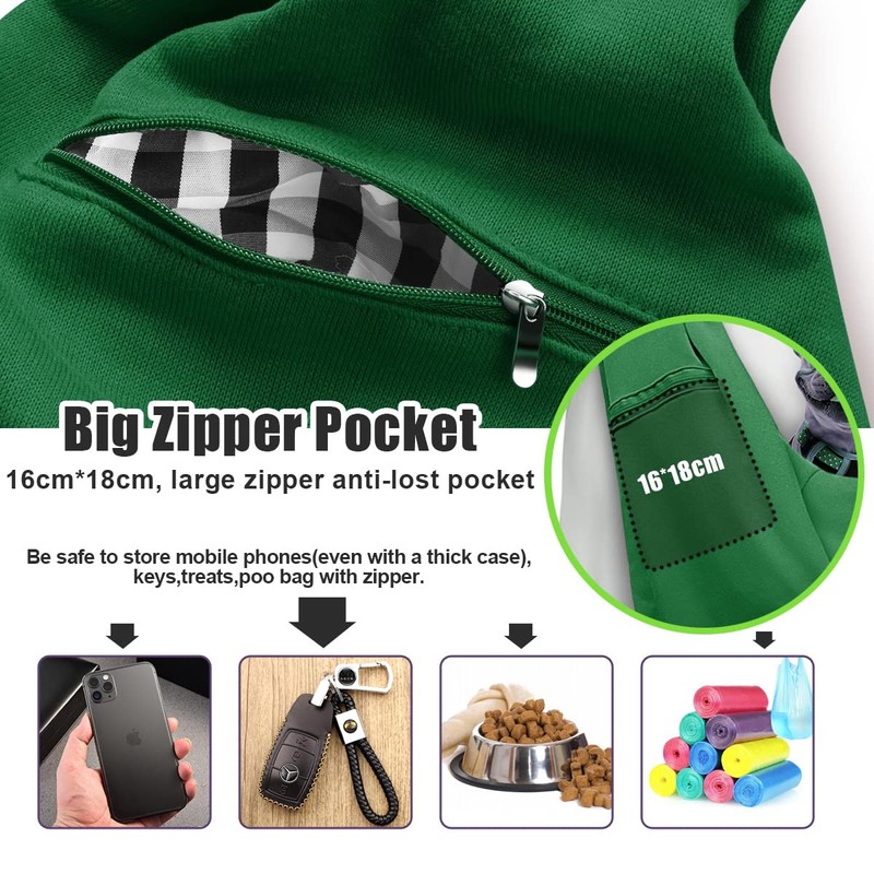 Tomkas Dog Sling Carrier for Small Dogs Puppy Carrier for