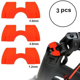 YehVeh 6 Pack Electric Scooter Folding Hinge Rubber Dampers Replacement Folding E-Scooter Stem Joint Bumper Shock Absorber Pad Washer for Xiaomi M365 Pro Series MAXSHOT Hiboy S2 VOLPAM