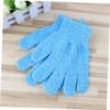 VICASKY 5-Finger Exfoliating Bath Gloves for Men and Women Dual-Sided