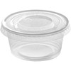 [200 Sets] 2 oz. Plastic Jello Shot Cup Containers with