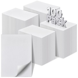 Preboun 100 Count Disposable Towel Drapes Sterile 18'' x 26'' 2-Ply Poly Back Drape Sheets Protect from Contaminants for Medical Surgical Patient Draping Physician Office Facilities Dental Nail Tattoo