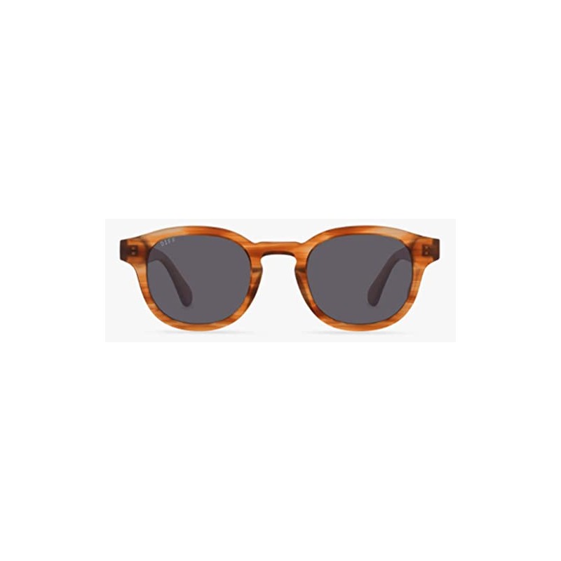 DIFF Eyewear Unisex Arlo Golden Harvest + Grey Polarized Lens