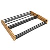 Household Essentials Bamboo Folding Clothes Drying Rack | Large Capacity,