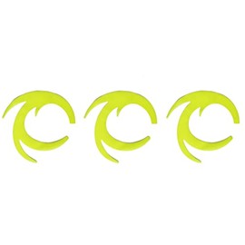 Dragon Wiggle streamer tails fly fishing predator 65mm (CHARTREUSE)