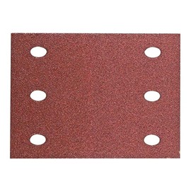 HIKOKI 753047 - Papel de Lija para Lijadoras Orbitales 114 x 104 mm Grano 180 with Velcro (Envase 10 ud.)