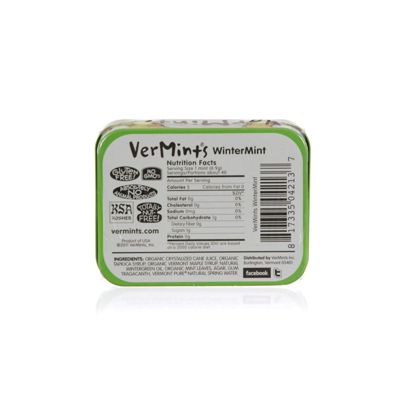 Vermints Wintermint Breathmints (6x1.41 Oz)