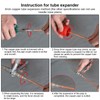 YUMILI Copper Pipe Pipe Expander Hand Expander Tool Stainless Steel