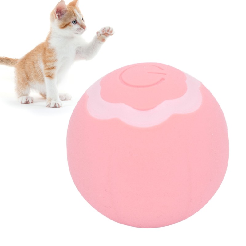 Smart Interactive Cat Ball Toy Automated Rolling 360 Degree Rotating