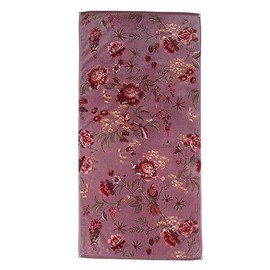Pip Studio Secret Garden Hand Towel Mauve 55 x 100 cm (Pack of 1)