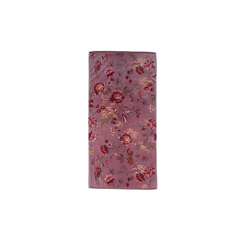 Pip Studio Secret Garden Hand Towel Mauve 55 x 100