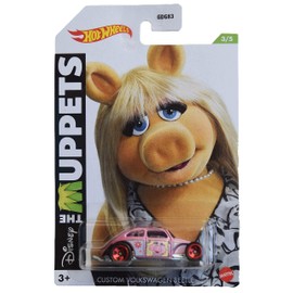 Hot Wheels Custom Volkswagen Beetle, [Rosa] The Muppets 3/5