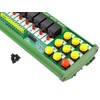 DIN Rail Mounting 8-Channel Multifunctional Bistable Relay Module