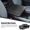 Vansza Center Console Lid Armrest Cover Pad Anti-Scratch Leather Protector