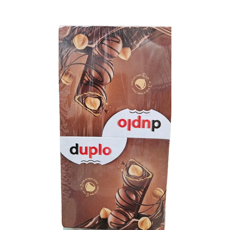 Paquete de 24 Barras - FERRERO Duplo Barras de Chocolate