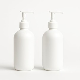 NilocG Aquatics Aquarium Dosing Bottles, 500ml (2x White 500ml Bottles with 1ml Pump)