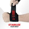 S&M Logistik Wrist Weightlifting Wraps for Bodybuilding, Rows, Weightlifting Curls