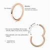 Anillo de Nariz de Aro para Mujeres y Hombres, Kucheed