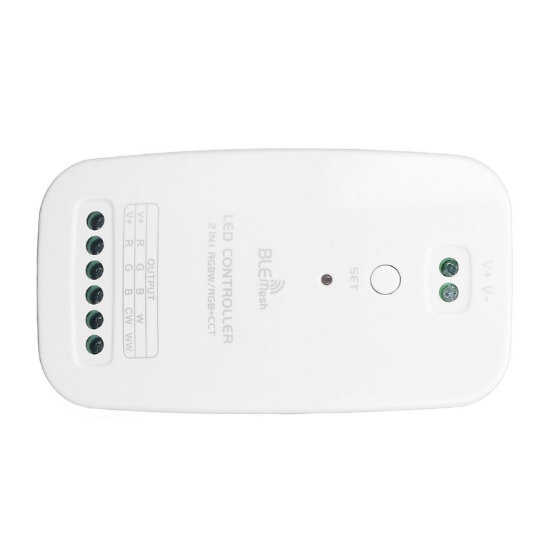 LED Controller DC9V‑24V Bluetooth Mesh RGB CCT 2 in 1