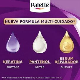 Palette Tinte para cabello color creme, negro 1-0