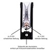 Clamcleat Safety Clamp for Awning Rope 4-6 mm CL257 Rudder
