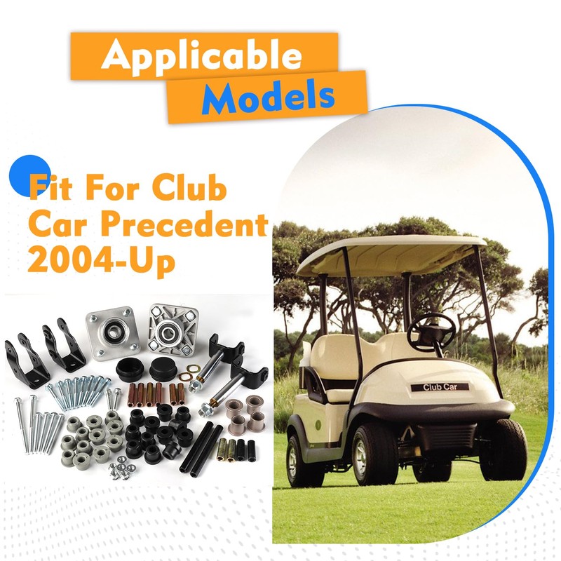 CLUBRALLY Club Car Precedent Deluxe Golf Cart Front End Repair