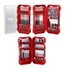 Milwaukee SHOCKWAVE Impact Duty Alloy Steel Drill and Screw Driver Bit Set (100-Piece)