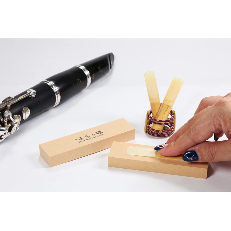 Lead Adjustment Clarinet Saxophone Cherry Reed Conditioner Flutting Abrasive, Brillante