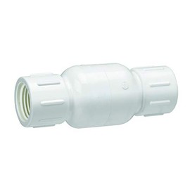 Homewerks VCKP40B5B in- Line Check Valve, x Female Thread PVC Schedule 40, 1-Inch, 1 Inch, No Color