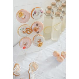 Luchuan Tulle Chiffon Table Runner White Pearl Wedding Decorations, Romantic Wedding Runner Sheer Bridal Party Decorations (White, 64X130in)